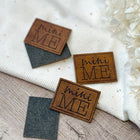 Kunstlederlabel - 1 Stück - Mini Me