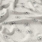Bio Jersey - Mini Traumblüte Black&White